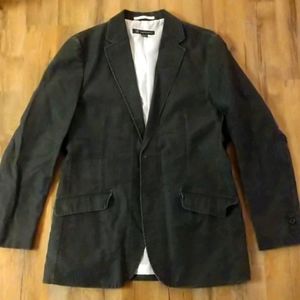 Gray sport coat